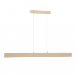 Beež LED-ripplamp metallvarjuga Boadella - Kave Home