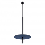 Tumesinine/beež metallist ripplamp &oslash; 30 cm Rilu - Sollux