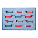Tekstiilne uksematt 40x60 cm Dachshund - Artsy Doormats