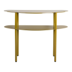 Khaki v&auml;rvi metallist konsoollaud 28x90 cm Paris - Leitmotiv