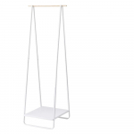 Valge metallist riietehoidja Tower - YAMAZAKI