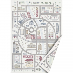 Valge kahepoolne laste vaip , 160 x 230 cm &Uuml;lej&otilde;e - Narma