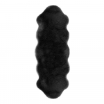 Must kunstkarusnahk, 60 x 180 cm - Tiseco Home Studio