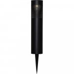 Mustast roostevabast terasest p&auml;ikesepaneel LED valgusti , k&otilde;rgus 39 cm Blace - Star Trading