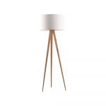 Valge p&otilde;randavalgusti Tripod Wood, &oslash; 50 cm - Zuiver