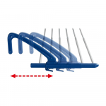 Riputatav teleskoopiline r&otilde;ivakuivati R&otilde;dud - Wenko