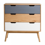 Massiivsest m&auml;nnipuidust sahtlikapp, laius 80 cm Cusco - Marckeric