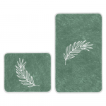 Rohelised vannitoamatid 2tk komplektis 60x100 cm &ndash; Mila Home