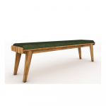 Tammepink rohelise istmega Retro - The Beds