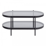 Klaasist kohvilaud 95x50 cm Bayonne - Actona