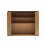 Mangopuidust raamaturiiul naturaalses v&auml;rvitoonis 120x90 cm Licia - Kave Home