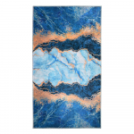 Sinine/kuldne vaip 180x120 cm - Vitaus