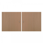 Tammepuust uks modulaarsele riiulis&uuml;steemile 2 tk 32x33 cm Mistral Kubus - Hammel Furniture