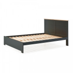 Antratsiitne kaheinimesevoodi 140x190 cm Akira - Marckeric