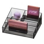 Matt must kosmeetikatoodete korraldaja vannitoas, mis on valmistatud taaskasutatud plastikust Nail Station - iDesign