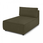 Heleroheline velvetist diivanimoodul, muutuv Nihad modular - Bobochic Paris