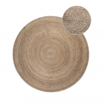 Kahepoolne &uuml;mmargune džuudist vaip &oslash; 200 cm Braided - Hanse Home