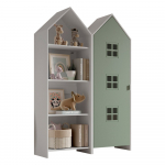 Valge-roheline avatud laste riidekapp 115x171,5 cm CASAMI BRUGES - Vipack