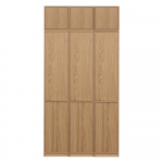 Tammedekooriga modulaarne raamaturiiul 120x243 cm Modulair &ndash; vtwonen