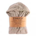 Pruun mikrofliisist beebi hommikumantel suurus 134-140 Delux - Tiseco Home Studio