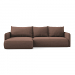 Roosa diivanvoodi hoiunurgaga diivan (vasakpoolne nurk) Nanea - Makamii