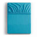 Sinine trikotaažist kummiga lina 120x200 cm Amber - Restilo