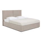Taupe polsterdatud kaheinimesevoodi koos voodip&otilde;hja ja panipaigaga 180x200cm Thessa Bold - Bonami Selection