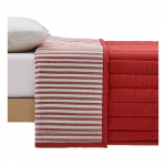 Punane tepitud orgaanilisest puuvillast voodikate 180x240 cm Sini - Kave Home