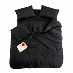 Must 3-osaline pikendatud voodipesukomplekt 160x220 cm Classic - Mila Home