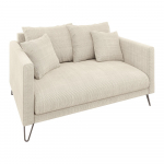 Kreem &scaron;enillist diivan 140 cm Freya - Ropez