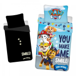 Puuvillane helendava efektiga laste voodipesu 140x200 cm Paw Patrol - Jerry Fabrics