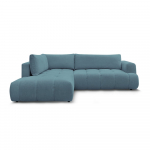 Sinine diivanvoodi/panipaigaga nurgadiivan (vasak nurk/L-kujuline) Fuji - Bobochic Paris