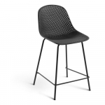 Tumehall metallist-plastikust aia baaritool Quinby - Kave Home