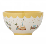 Kollane/kreem kivikeraamikast laste kauss &oslash; 13,5 cm Celebrate - Bloomingville Mini