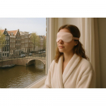 Roosa siidist unemask Mulberry Silk - Mila Home Luxury