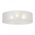 Valge laevalgusti tekstiilist varjuga Haru - Marksl&ouml;jd