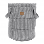 Hall riidest laste m&auml;nguasjakorv &oslash; 39x50 cm - Meowbaby