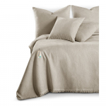 Beež &scaron;enillist voodikate 220x240 cm Talo - Filumi