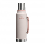 Heleroosa roostevabast terasest termos 1,4 l Legendary Classic Bottle Hammertone Rose Quartz - Stanley