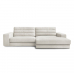 Beež sametist nurgadiivan (parem nurk) Sierra - Bobochic Paris