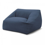 Tumesinine velvetist kott-tool Lilibet - Bobochic Paris