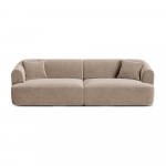 Helepruun sametist diivan 255 cm Campi - Cosmopolitan Design