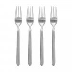 Roostevabast terasest s&ouml;&ouml;giriistad 4 osa matt h&otilde;bedases v&auml;rvitoonis 4 inimesele Stella - Blomus