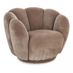 Hallikaspruun tugitool Tulip - Bizzotto