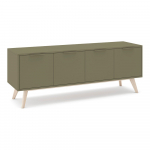 Roheline matt telekaalus 140x53x40 cm Campus - Marckeric
