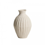 Kreemikas k&auml;sit&ouml;&ouml;/k&otilde;rge papjeema&scaron;ee vaas (k&otilde;rgus 67 cm) Arquena - Kave Home