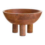 Naturaalset v&auml;rvi puidust kauss, l&auml;bim&otilde;&otilde;duga 27 cm Kara - Premier Housewares