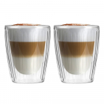 2 klaasist kruusid cappuccino jaoks (250 ml) komplektis Livio Duo - Vialli Design