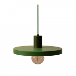 Roheline metallist ripatslamp &oslash; 30 cm Ori - Micadoni