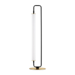 Valge/matt must metallist LED-laualamp (k&otilde;rgus 68 cm) Wetro - Nova Luce